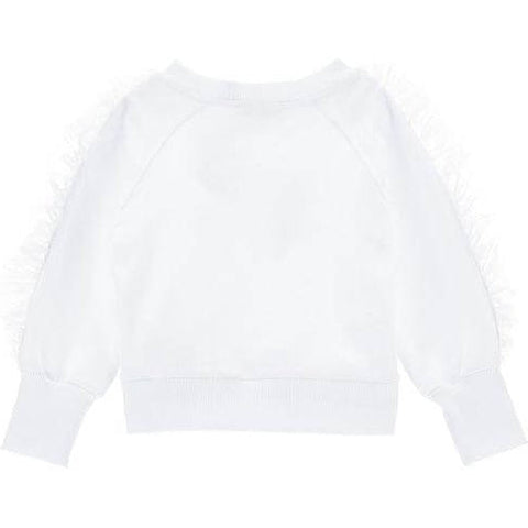 Monnalisa Girls White Jerry & Cherie Tulle Jumper