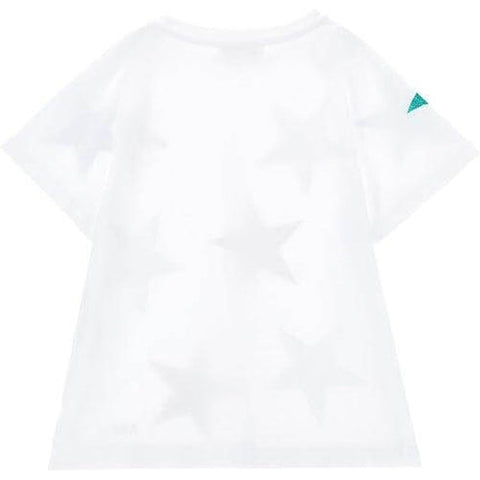 Monnalisa Girls White Star T-shirt