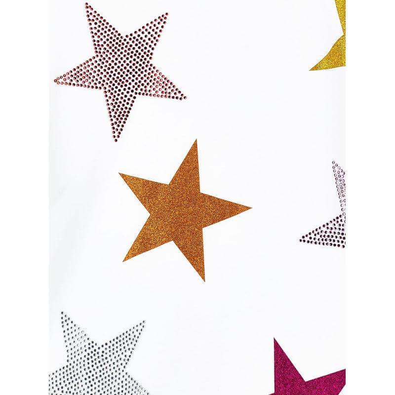 Monnalisa Girls White Star T-shirt