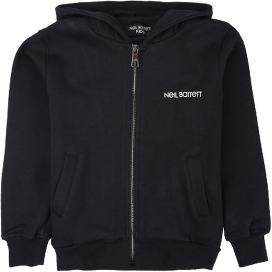 Boys Blue Zip Up Hoodie