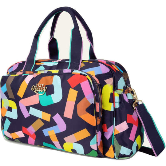 Baby Unisex Navy Logo Oilily Changing Bag