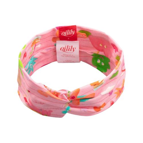 Gilrs Pink Floral Hairband