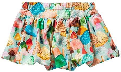 Oilily Girls Corded Green Skirt