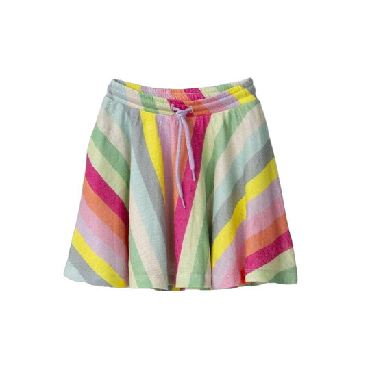 Girls Green Tauto jersey skirt