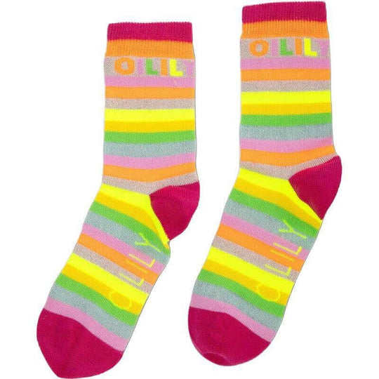 Girls Lilac Merry Sock