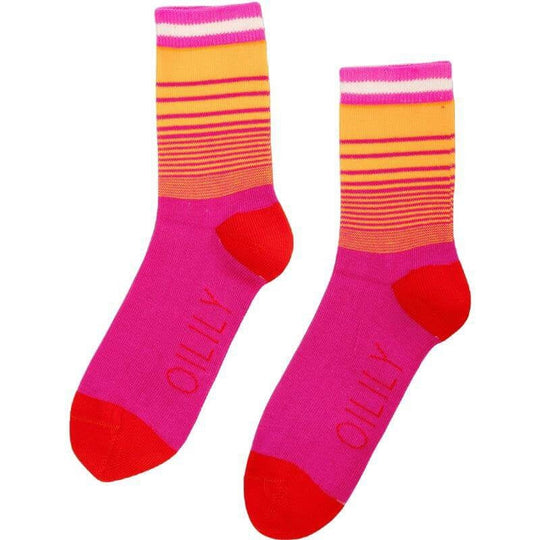 Girls Orange Magic Socks