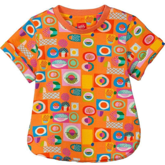 Girls Orange Terrific Tunic