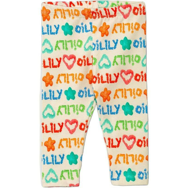 Oilily Girls White Peppy Legging