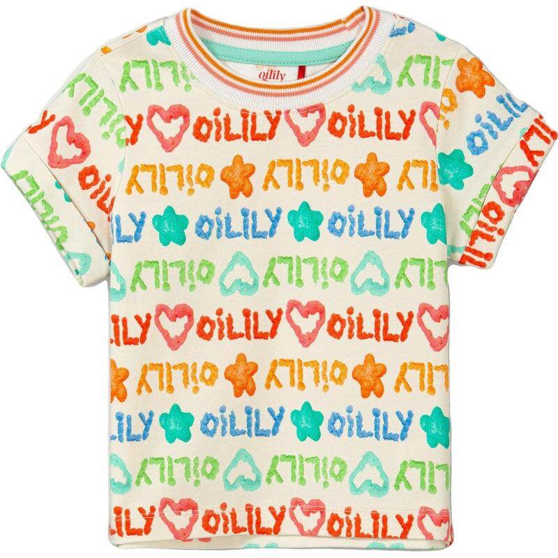 Oilily Girls White Tuk T-Shirt