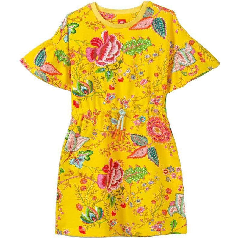 Oilily Girls Yellow Douzou Dress