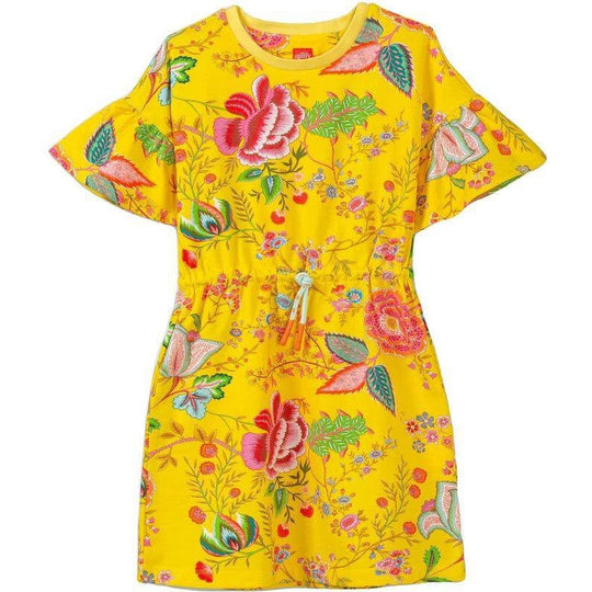 Girls Yellow Douzou Dress