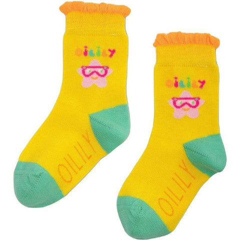 Oilily Girls Yellow Marinera Socks