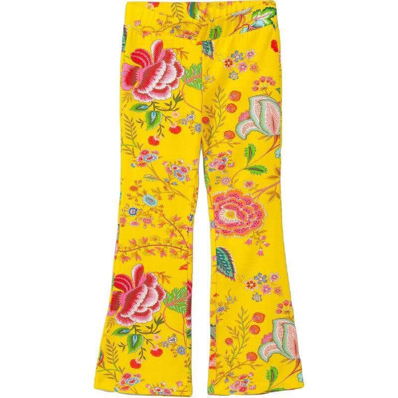 Oilily Girls Yellow Peace Flares