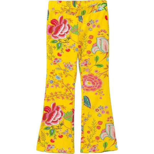 Girls Yellow Peace Flares