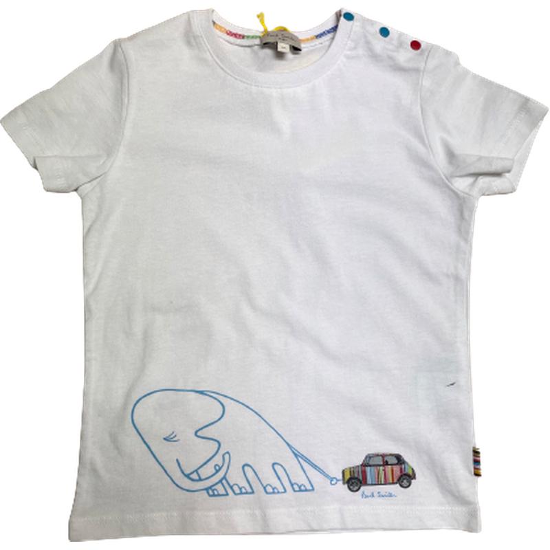 Paul Smith Junior Baby Boys White Roar T-Shirt