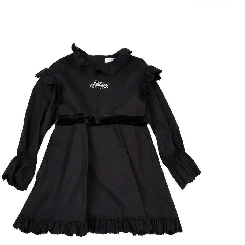 Philosophy Di Lorenzo Serafini Girls Black Cotton Dress