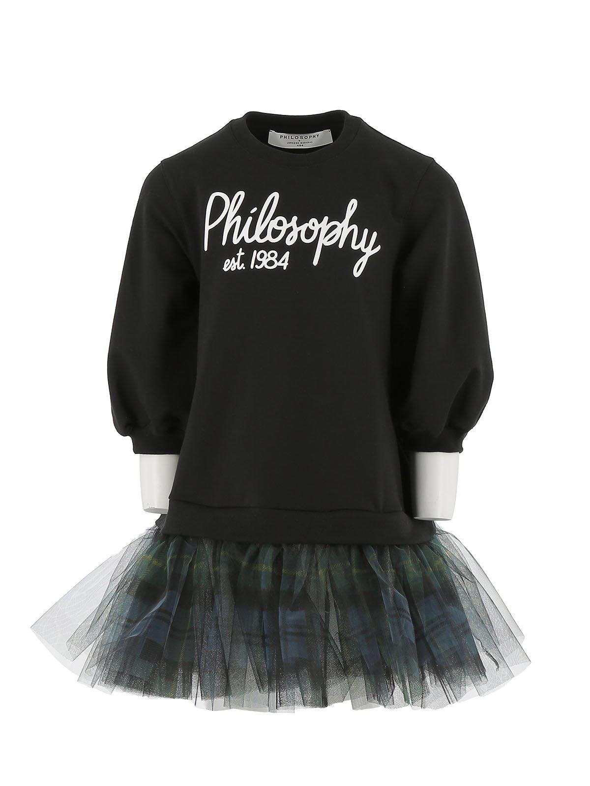 Philosophy Di Lorenzo Serafini Girls Black Sweater Dress