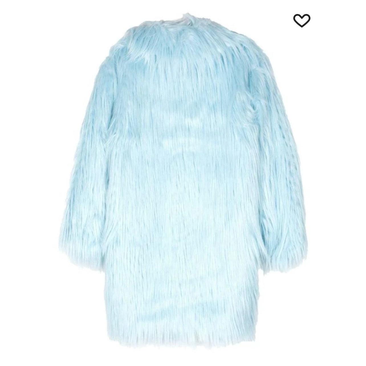 Philosophy Di Lorenzo Serafini Girls Blue Faux Fur Jacket