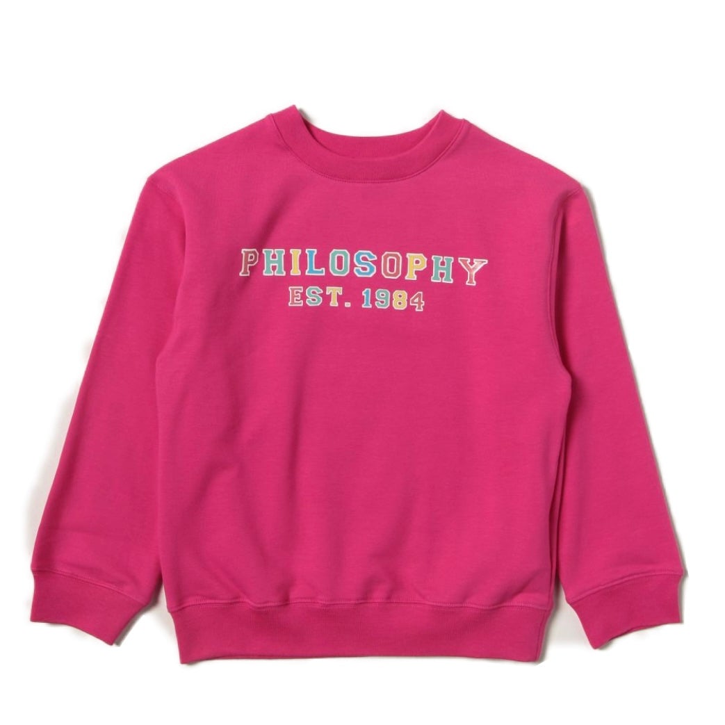 Philosophy Di Lorenzo Serafini Girls Pink Sweatshirt