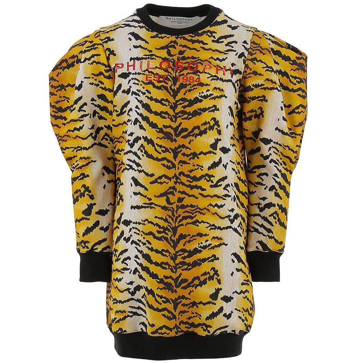 Philosophy Di Lorenzo Serafini Girls Tiger Sweater Dress