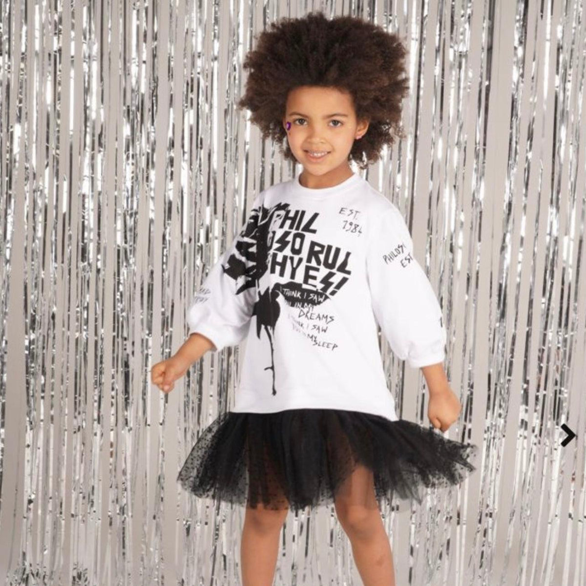Philosophy Di Lorenzo Serafini Girls White Tulle Dress
