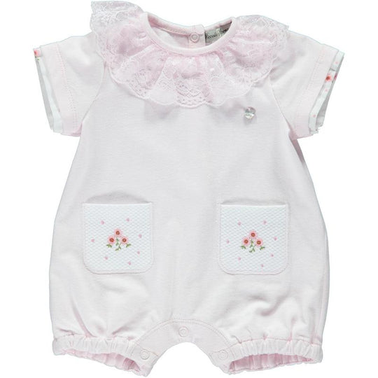 Baby Girls Pink Romper
