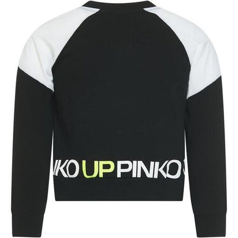 Pinko Girls Black Sweatshirt