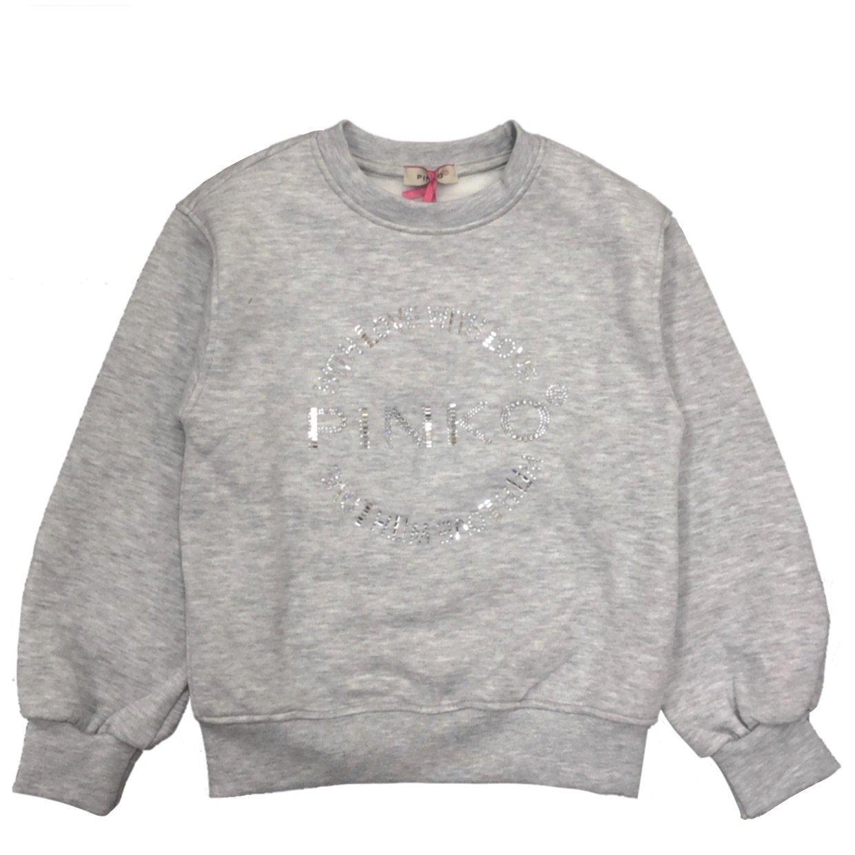 Pinko Girls Grey Sweatshirt