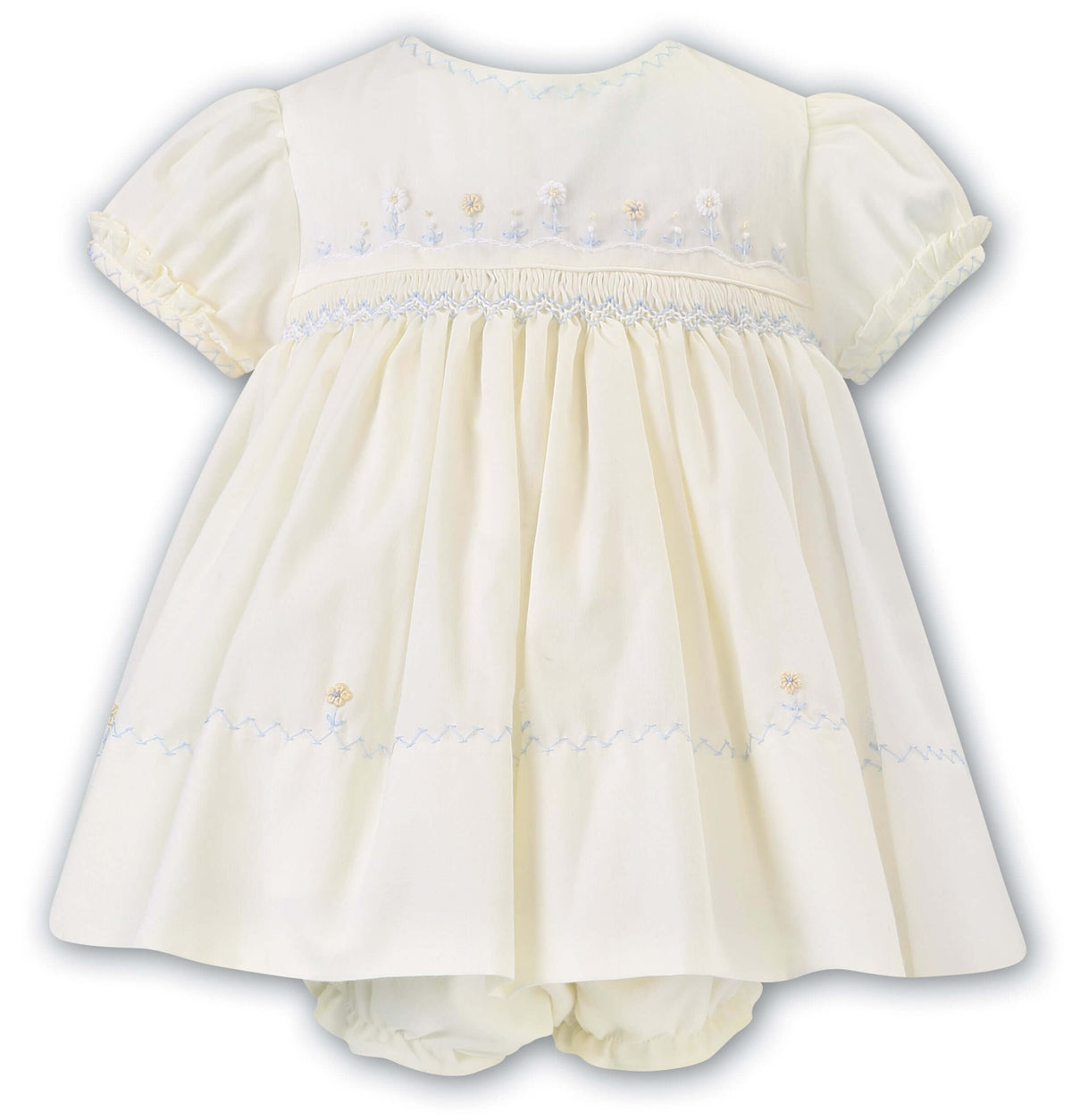 Sarah Louise Baby Girls Lemon Dress & Bloomers