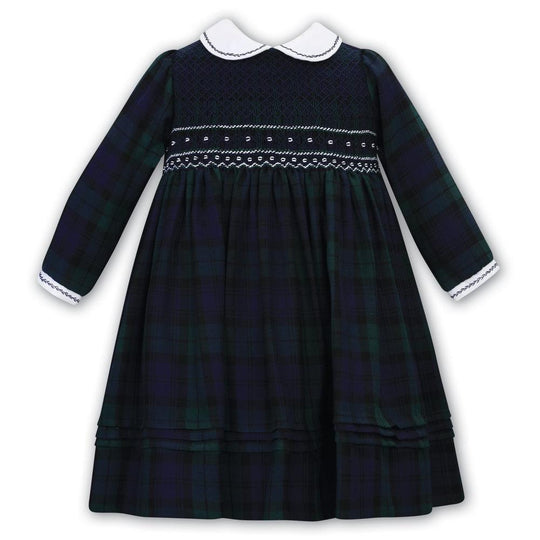Girls Blackwatch Tartan Dress