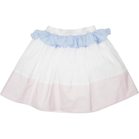 Simonetta Girls White Princess Skirt
