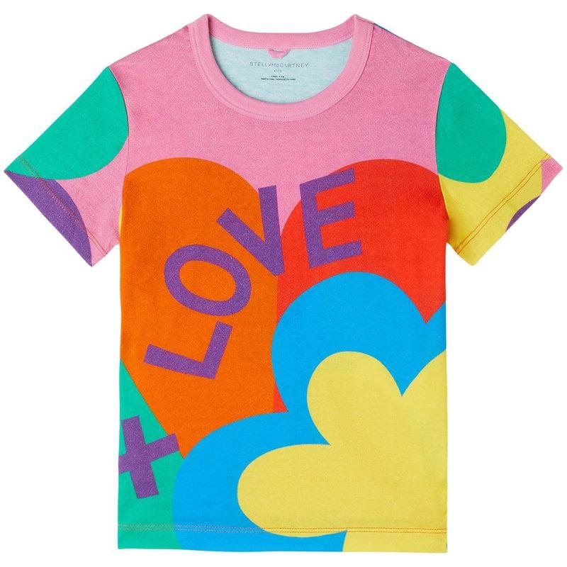 Stella McCartney Kids Girls Flower Power T-Shirt
