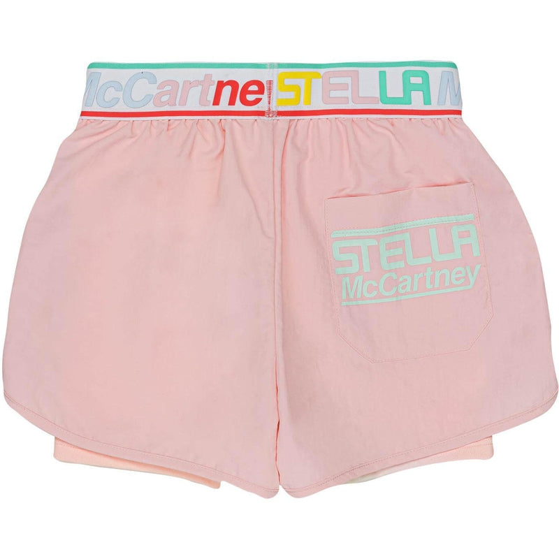 Stella McCartney Kids Girls Pink Sport Short