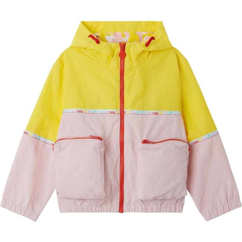 Stella McCartney Kids Girls Pink Sport Windbreaker