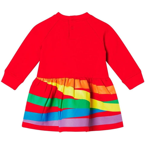 Stella McCartney Kids Girls Red Jersey Dress