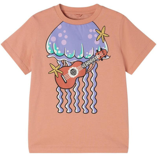 Girls Salmon Pink T-Shirt