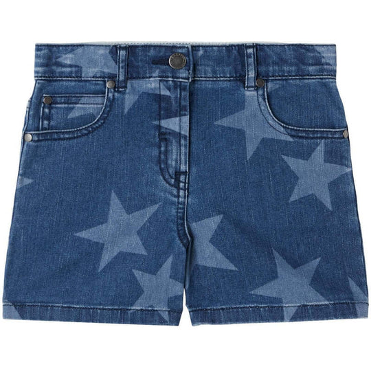 Girls Star Denim Short