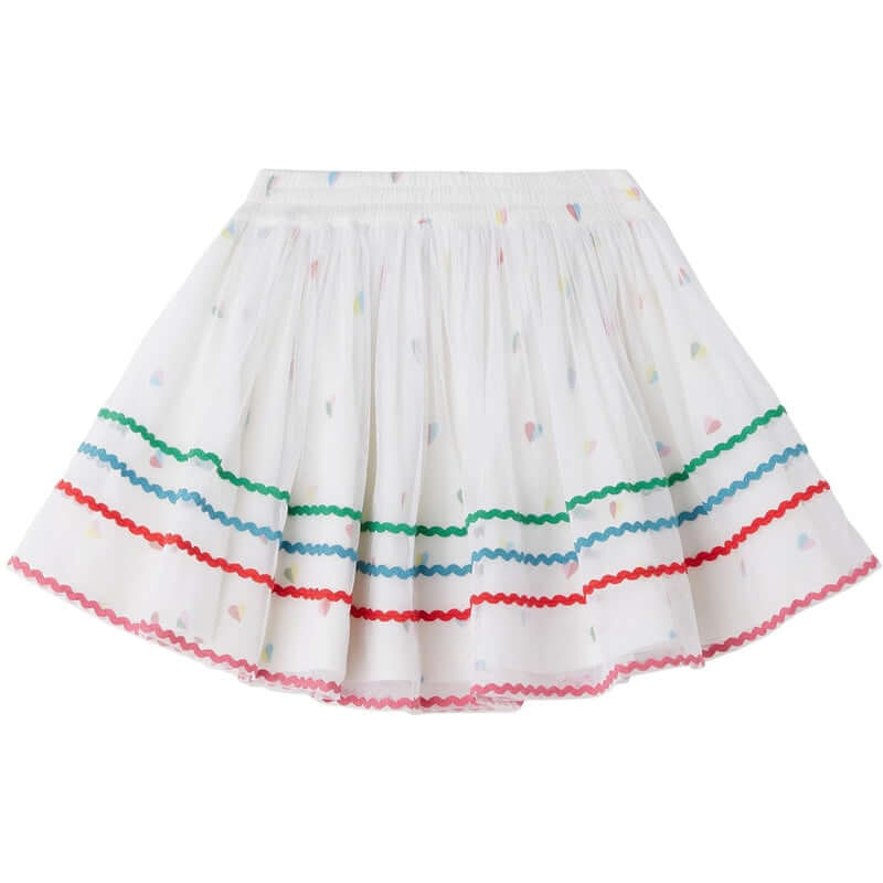 Stella McCartney Kids Girls Tulle Woven Skirt