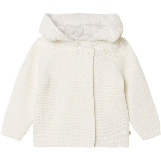 Unisex Baby Cream Knit Bunny Cardigan