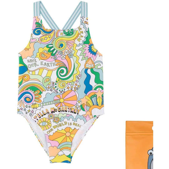 Girls Ivory Love To Dream Swimsuit