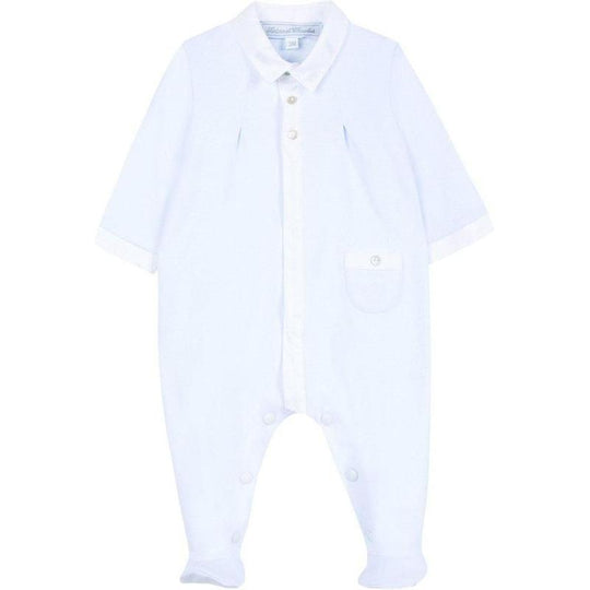 Baby Boys Blue Babygrow