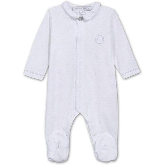 Baby Boys White Babygrow
