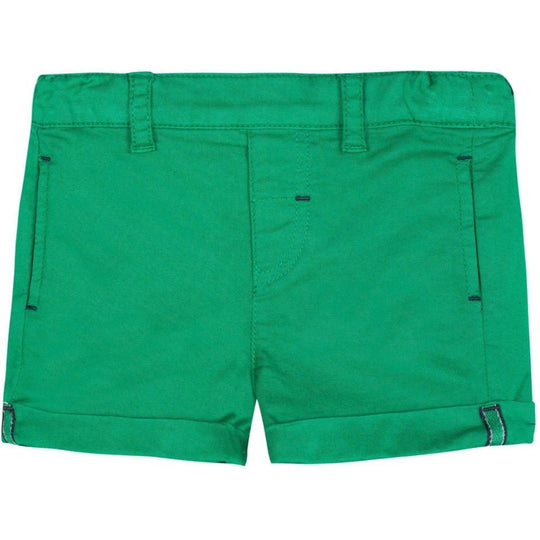 Boys Green Shorts