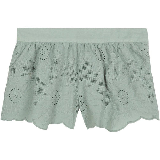 Girls Green Shorts