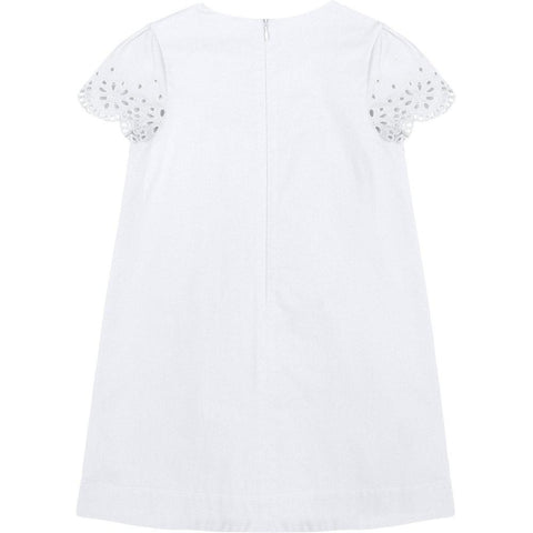 Tartine Et Chocolat Girls White Dress