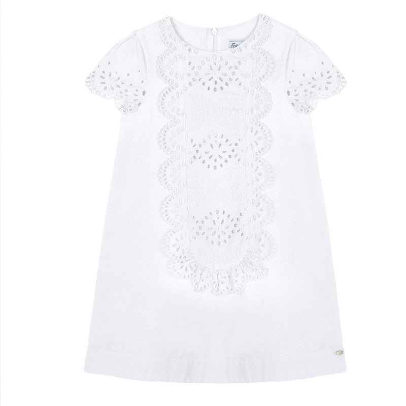 Tartine Et Chocolat Girls White Dress