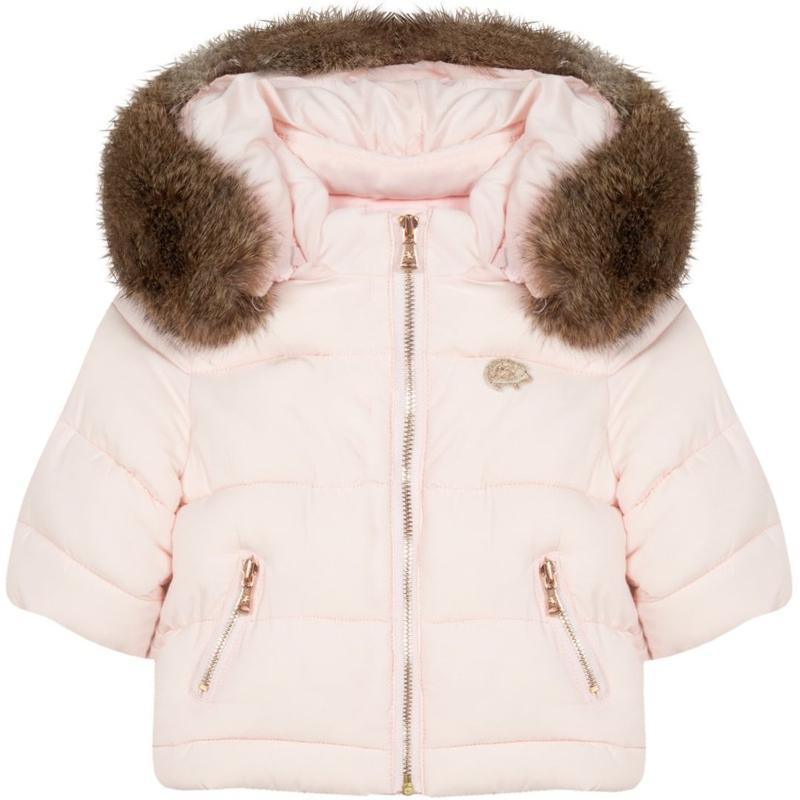 Tartine Et Chocolat Girls Pink Puffer Jacket