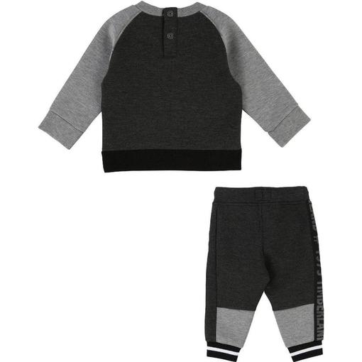 Timberland Kids Baby Boys Black Sweatshirt Tracksuit Set