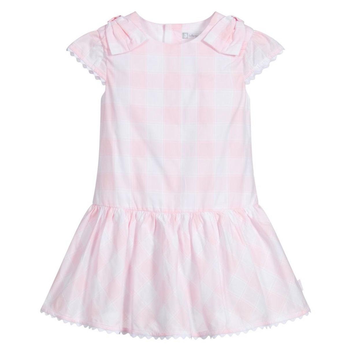 Tutto Piccolo Baby Girls Pink Checked Dress